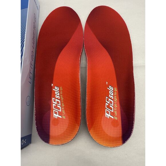 PCSsole Heavy Duty Arch Support Insoles, Plantar Fasciitis Orthotic *READ.. - Picture 3 of 12